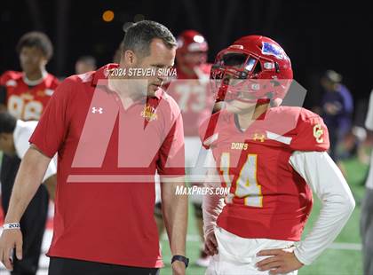 Thumbnail 3 in Cathedral Catholic vs. Mountain Pointe (Honor Bowl) photogallery.
