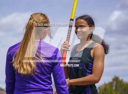 Thumbnail 3 in Pikes Peak Athletic Conference League Championship (Pole Vault) photogallery.