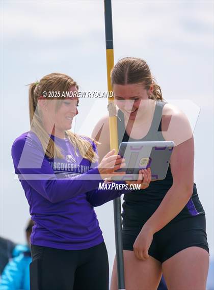 Thumbnail 3 in Pikes Peak Athletic Conference League Championship (Pole Vault) photogallery.