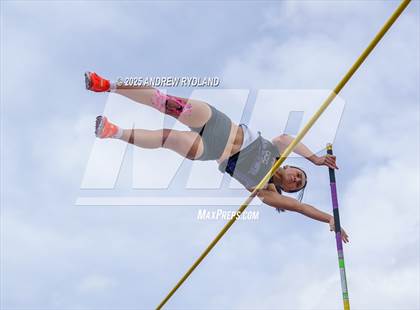 Thumbnail 2 in Pikes Peak Athletic Conference League Championship (Pole Vault) photogallery.
