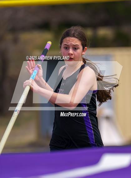 Thumbnail 2 in Pikes Peak Athletic Conference League Championship (Pole Vault) photogallery.