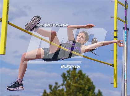 Thumbnail 2 in Pikes Peak Athletic Conference League Championship (Pole Vault) photogallery.