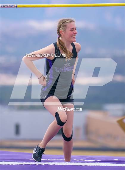 Thumbnail 1 in Pikes Peak Athletic Conference League Championship (Pole Vault) photogallery.