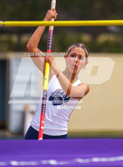 Thumbnail 1 in Pikes Peak Athletic Conference League Championship (Pole Vault) photogallery.