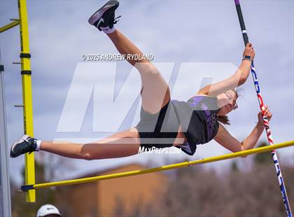 Thumbnail 2 in Pikes Peak Athletic Conference League Championship (Pole Vault) photogallery.