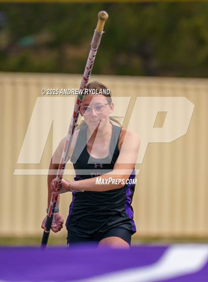 Thumbnail 2 in Pikes Peak Athletic Conference League Championship (Pole Vault) photogallery.