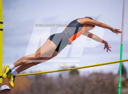 Thumbnail 2 in Pikes Peak Athletic Conference League Championship (Pole Vault) photogallery.
