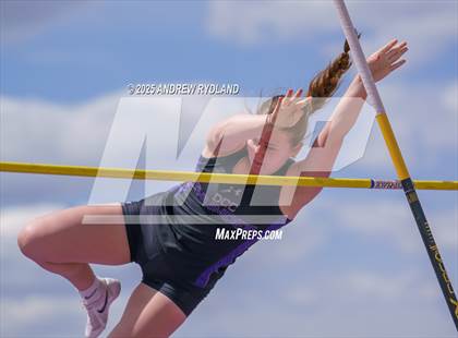 Thumbnail 2 in Pikes Peak Athletic Conference League Championship (Pole Vault) photogallery.