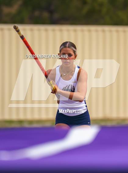 Thumbnail 3 in Pikes Peak Athletic Conference League Championship (Pole Vault) photogallery.