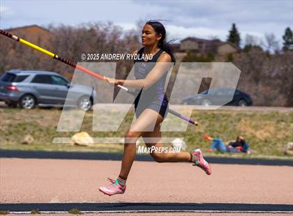 Thumbnail 2 in Pikes Peak Athletic Conference League Championship (Pole Vault) photogallery.