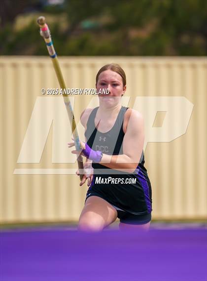 Thumbnail 1 in Pikes Peak Athletic Conference League Championship (Pole Vault) photogallery.