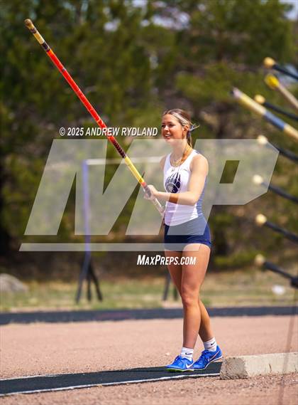 Thumbnail 3 in Pikes Peak Athletic Conference League Championship (Pole Vault) photogallery.