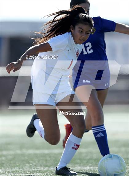 Thumbnail 1 in Marana vs Tucson High Magnet School (Brandon Bean Soccer Tournament) photogallery.