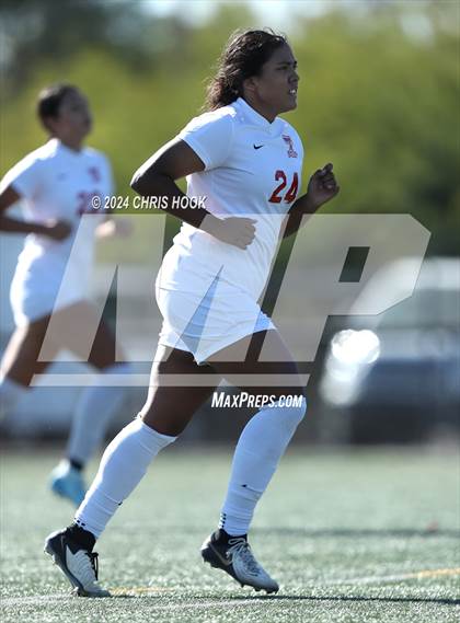Thumbnail 1 in Marana vs Tucson High Magnet School (Brandon Bean Soccer Tournament) photogallery.