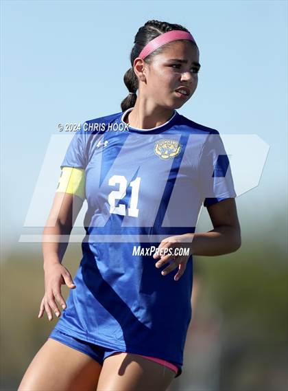 Thumbnail 1 in Marana vs Tucson High Magnet School (Brandon Bean Soccer Tournament) photogallery.