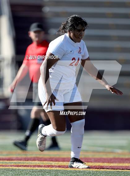 Thumbnail 3 in Marana vs Tucson High Magnet School (Brandon Bean Soccer Tournament) photogallery.