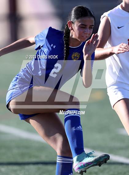 Thumbnail 2 in Marana vs Tucson High Magnet School (Brandon Bean Soccer Tournament) photogallery.