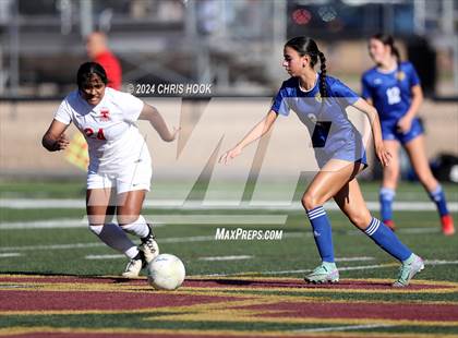 Thumbnail 3 in Marana vs Tucson High Magnet School (Brandon Bean Soccer Tournament) photogallery.