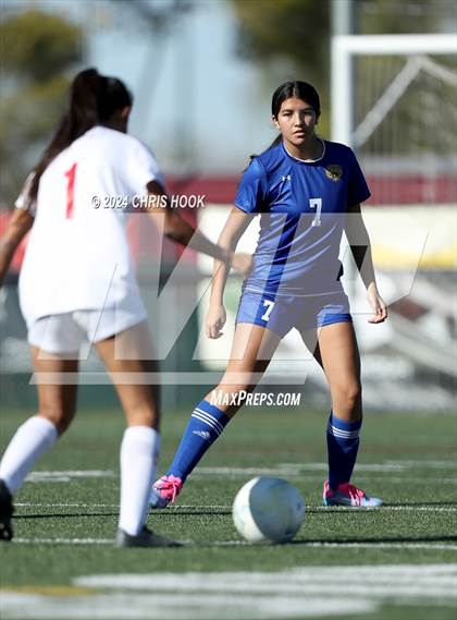 Thumbnail 2 in Marana vs Tucson High Magnet School (Brandon Bean Soccer Tournament) photogallery.