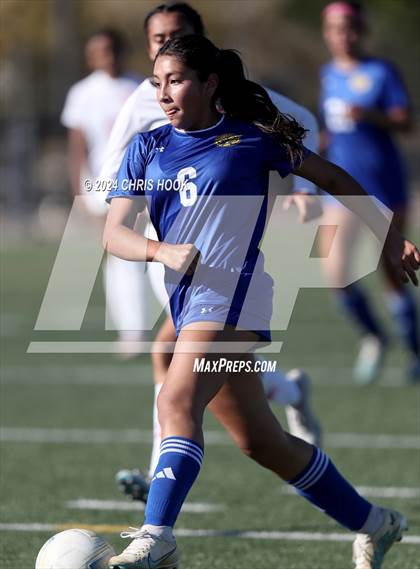 Thumbnail 3 in Marana vs Tucson High Magnet School (Brandon Bean Soccer Tournament) photogallery.