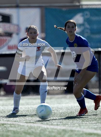 Thumbnail 2 in Marana vs Tucson High Magnet School (Brandon Bean Soccer Tournament) photogallery.