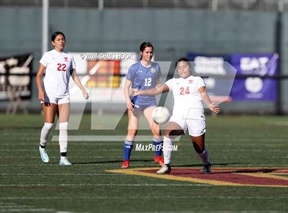 Thumbnail 2 in Marana vs Tucson High Magnet School (Brandon Bean Soccer Tournament) photogallery.