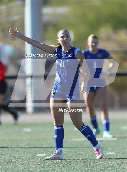 Thumbnail 2 in Marana vs Tucson High Magnet School (Brandon Bean Soccer Tournament) photogallery.
