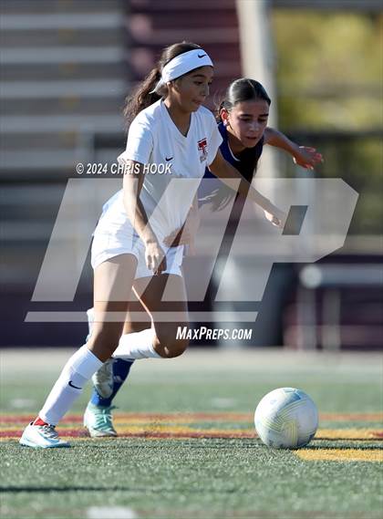 Thumbnail 2 in Marana vs Tucson High Magnet School (Brandon Bean Soccer Tournament) photogallery.