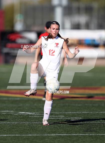 Thumbnail 3 in Marana vs Tucson High Magnet School (Brandon Bean Soccer Tournament) photogallery.