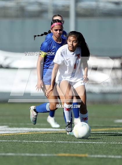 Thumbnail 1 in Marana vs Tucson High Magnet School (Brandon Bean Soccer Tournament) photogallery.