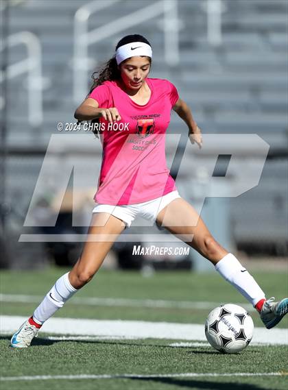 Thumbnail 3 in Marana vs Tucson High Magnet School (Brandon Bean Soccer Tournament) photogallery.