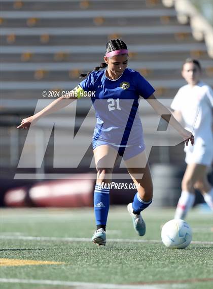 Thumbnail 2 in Marana vs Tucson High Magnet School (Brandon Bean Soccer Tournament) photogallery.