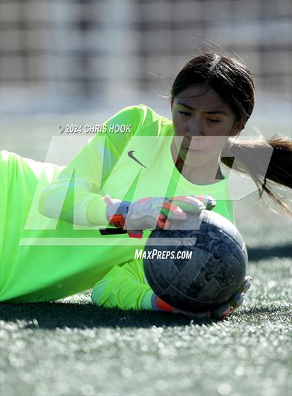 Thumbnail 2 in Marana vs Tucson High Magnet School (Brandon Bean Soccer Tournament) photogallery.