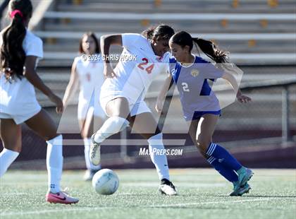 Thumbnail 1 in Marana vs Tucson High Magnet School (Brandon Bean Soccer Tournament) photogallery.