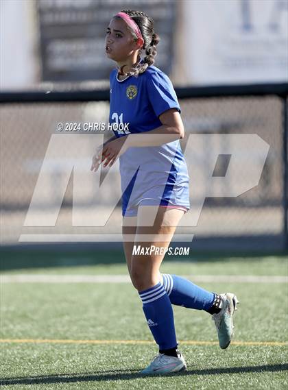 Thumbnail 3 in Marana vs Tucson High Magnet School (Brandon Bean Soccer Tournament) photogallery.