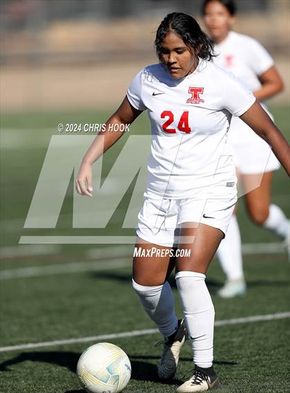 Thumbnail 2 in Marana vs Tucson High Magnet School (Brandon Bean Soccer Tournament) photogallery.
