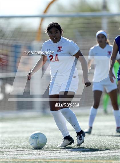 Thumbnail 1 in Marana vs Tucson High Magnet School (Brandon Bean Soccer Tournament) photogallery.