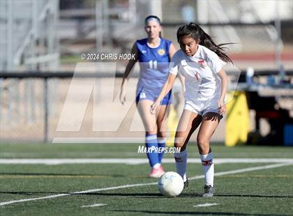 Thumbnail 1 in Marana vs Tucson High Magnet School (Brandon Bean Soccer Tournament) photogallery.