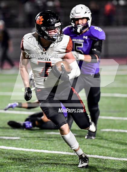 Thumbnail 3 in Arcata @ Portola (CIF State DIV 6AA Championship) photogallery.