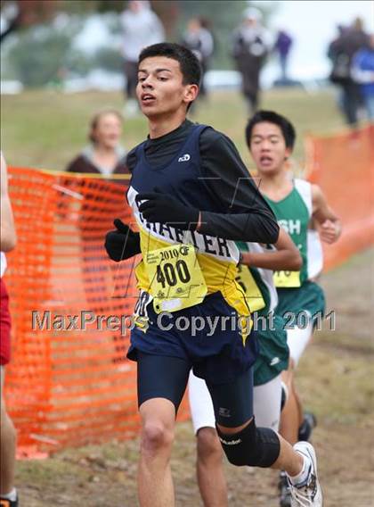Thumbnail 3 in CIF State Cross Country Championships (D3 Boys) photogallery.