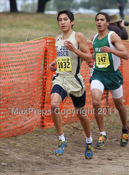 Thumbnail 1 in CIF State Cross Country Championships (D3 Boys) photogallery.