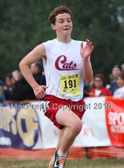 Thumbnail 1 in CIF State Cross Country Championships (D3 Boys) photogallery.