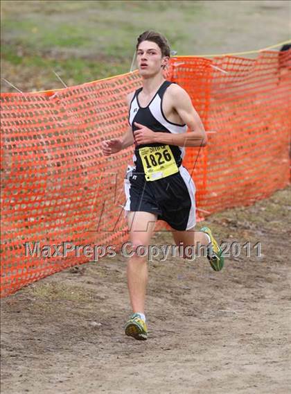 Thumbnail 1 in CIF State Cross Country Championships (D3 Boys) photogallery.