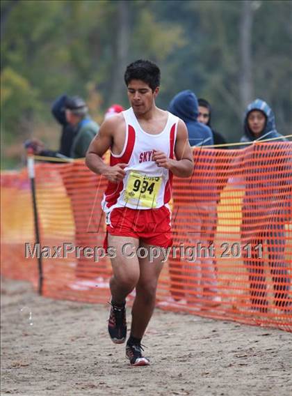 Thumbnail 2 in CIF State Cross Country Championships (D3 Boys) photogallery.