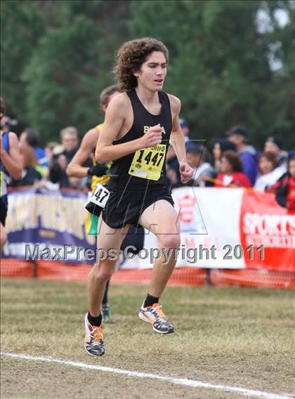 Thumbnail 3 in CIF State Cross Country Championships (D3 Boys) photogallery.