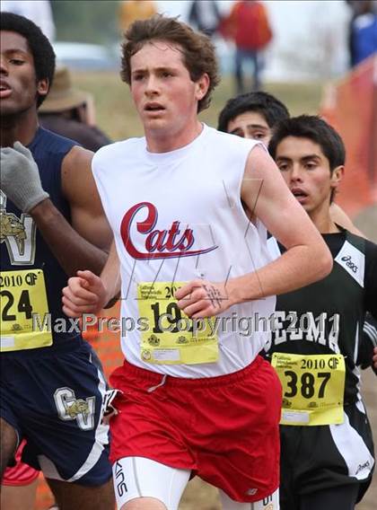 Thumbnail 3 in CIF State Cross Country Championships (D3 Boys) photogallery.