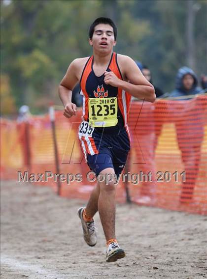 Thumbnail 1 in CIF State Cross Country Championships (D3 Boys) photogallery.