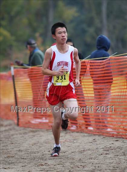 Thumbnail 3 in CIF State Cross Country Championships (D3 Boys) photogallery.