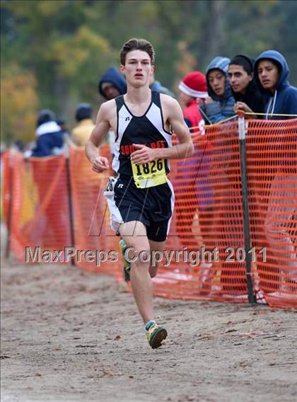 Thumbnail 2 in CIF State Cross Country Championships (D3 Boys) photogallery.