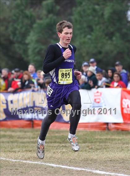 Thumbnail 1 in CIF State Cross Country Championships (D3 Boys) photogallery.